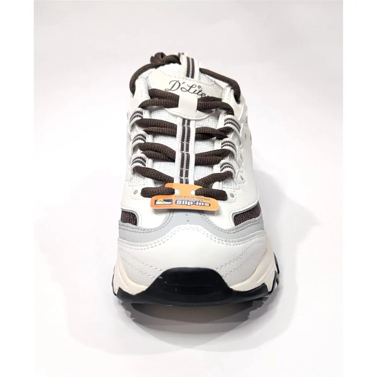 Skechers shoes - Skechers D`Lites Smooth Nostalgia - Smooth Nostalgia - 150537/OWBR - White/Black 3