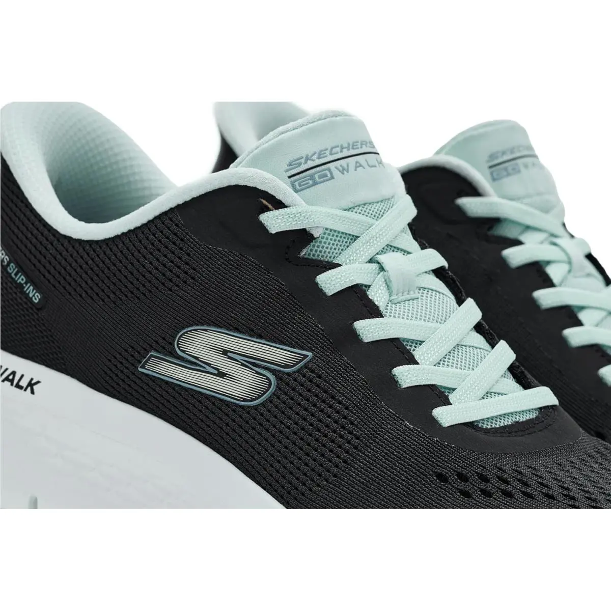 Skechers shoes - Black/Light Blue 18