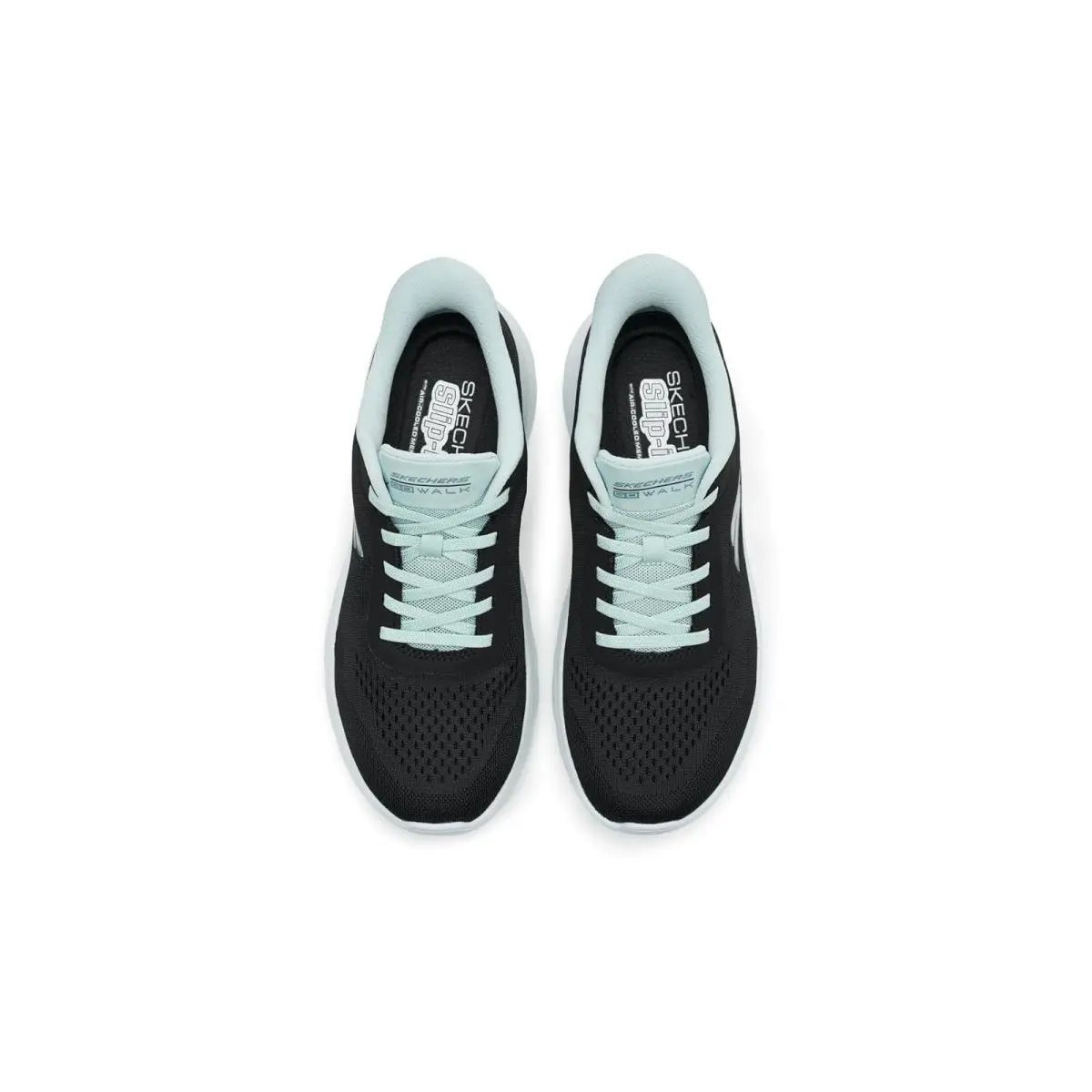 Skechers shoes - Black/Light Blue 7