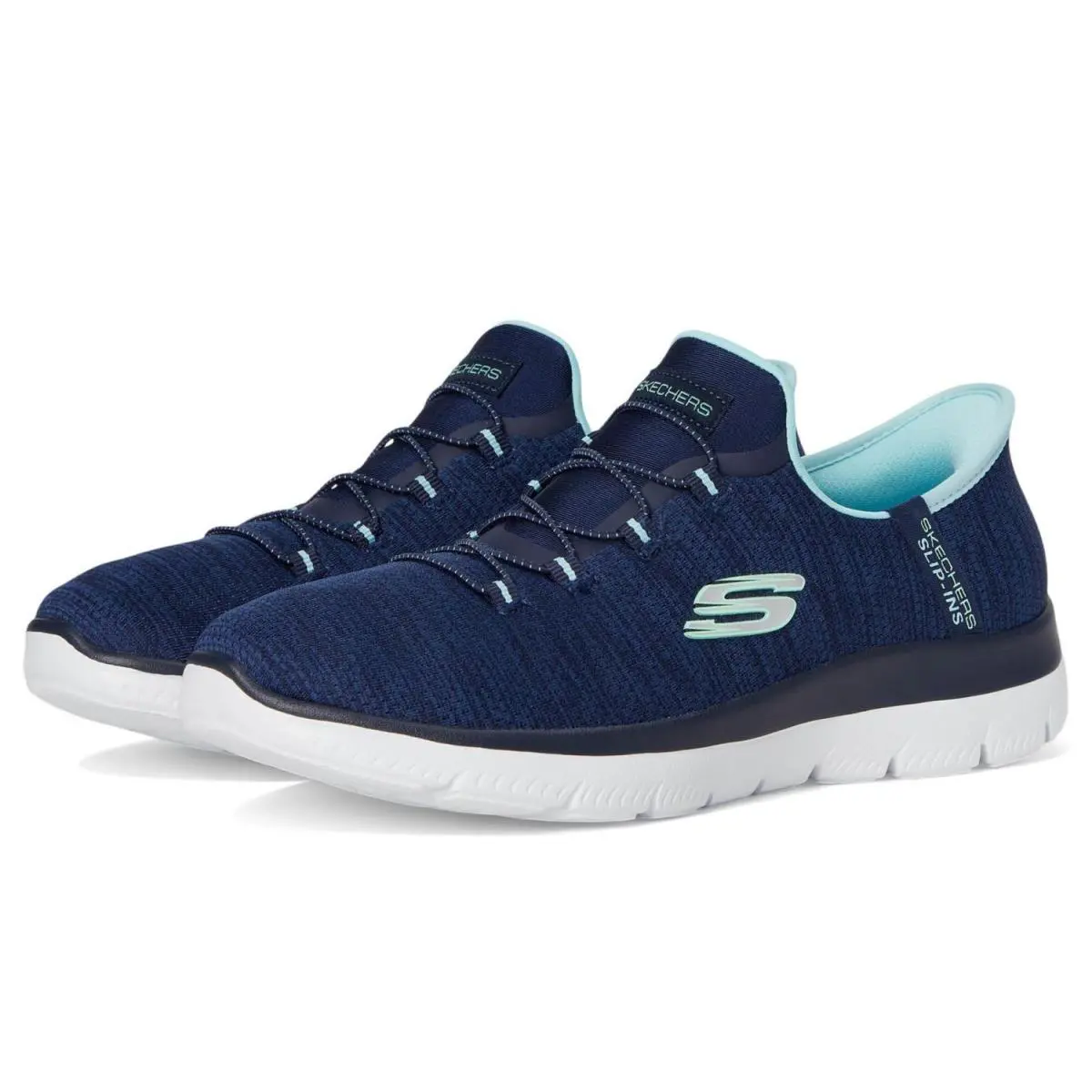 Skechers shoes - NAVY/AQUA 8