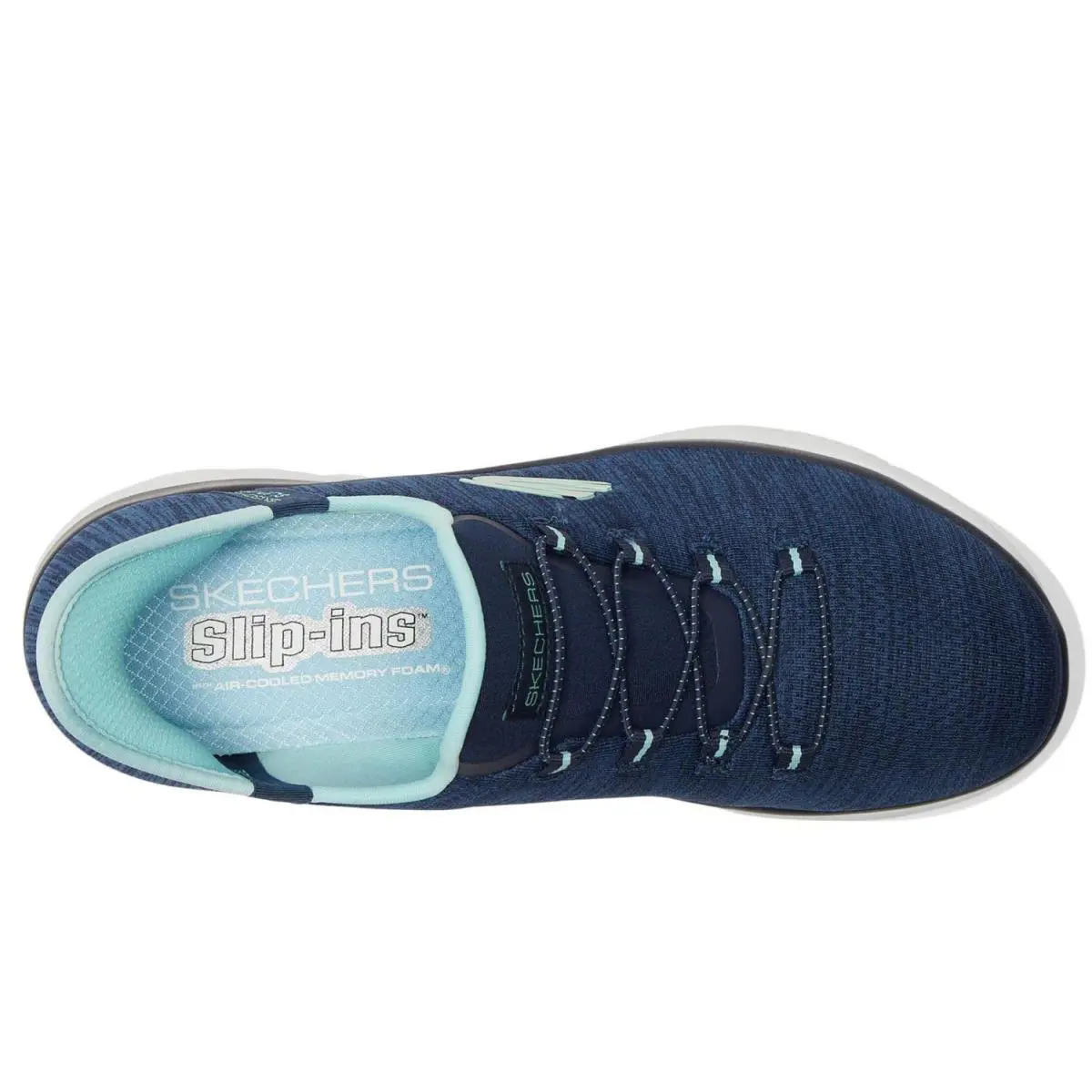 Skechers shoes - NAVY/AQUA 9