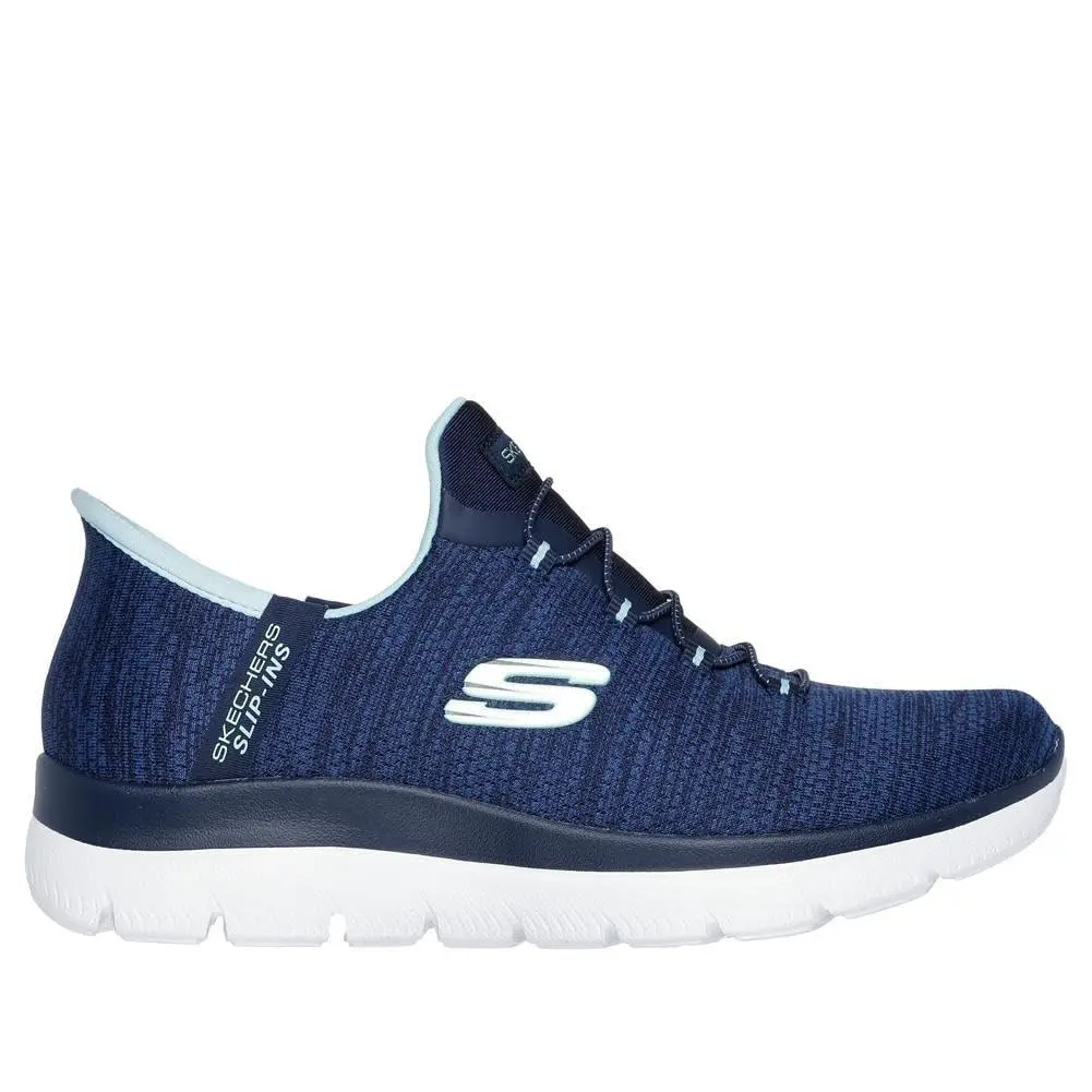Skechers shoes - NAVY/AQUA 17