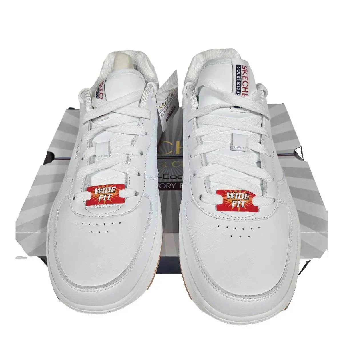 Skechers shoes - Skechers GO RUN - RUN - 254011WWNVR - White 0