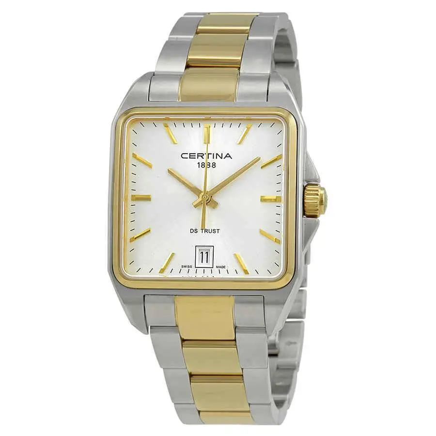 DS Trust Quartz Silver Dial Two-tone Ladies Watch C0195102203100 by Certina