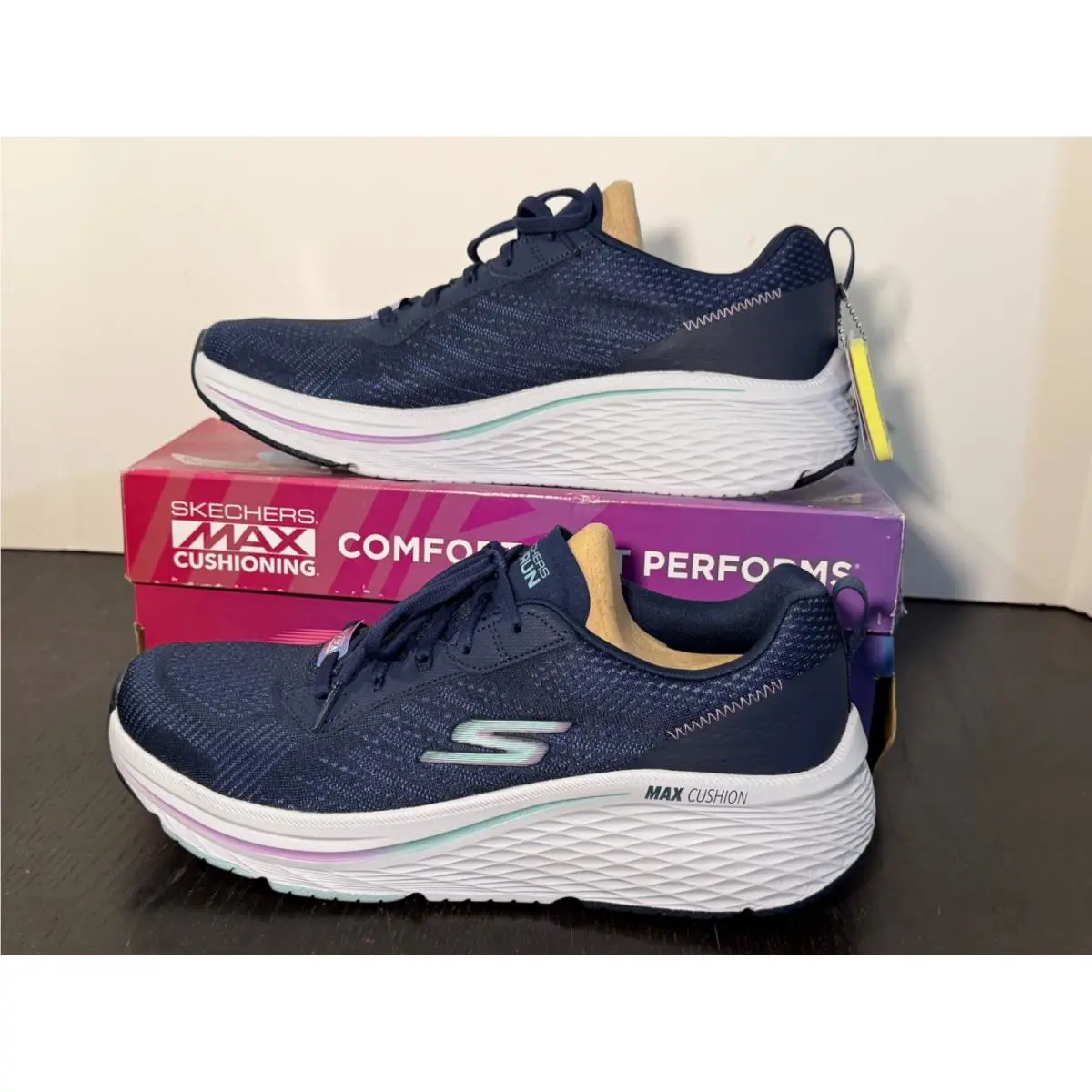 Skechers shoes - Skechers Max Cushioning Elite - Max Cushioning Elite - Blue 4