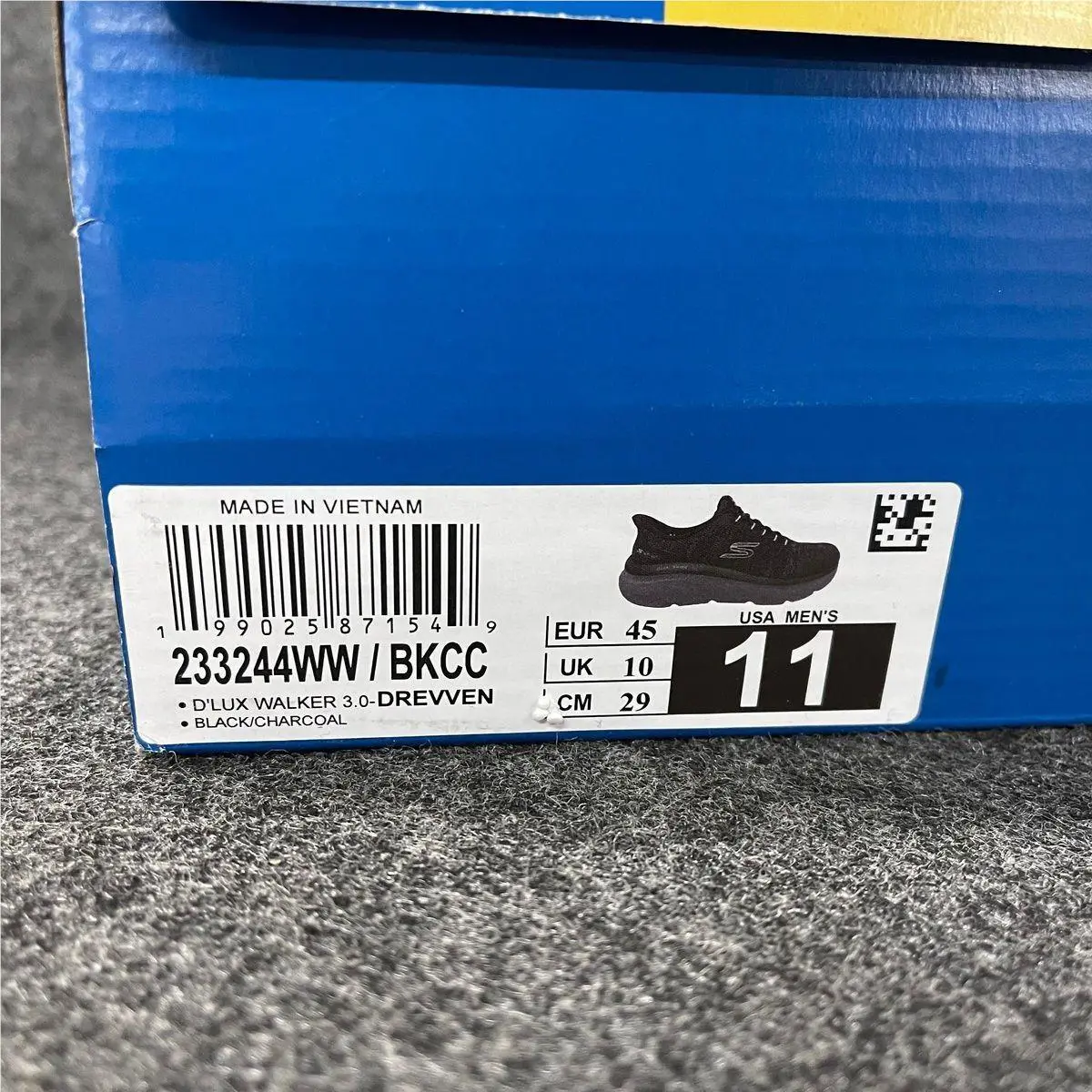 Skechers shoes - VS180543 - vs-180543 - Black (UPC: 199025871549) 1