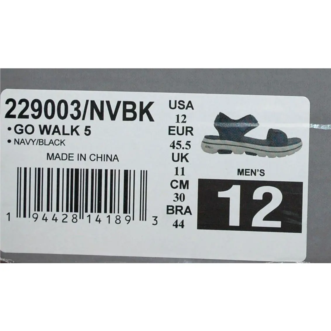 Skechers shoes - Sunview - Sunview - Blue (UPC: 194428141893) 6