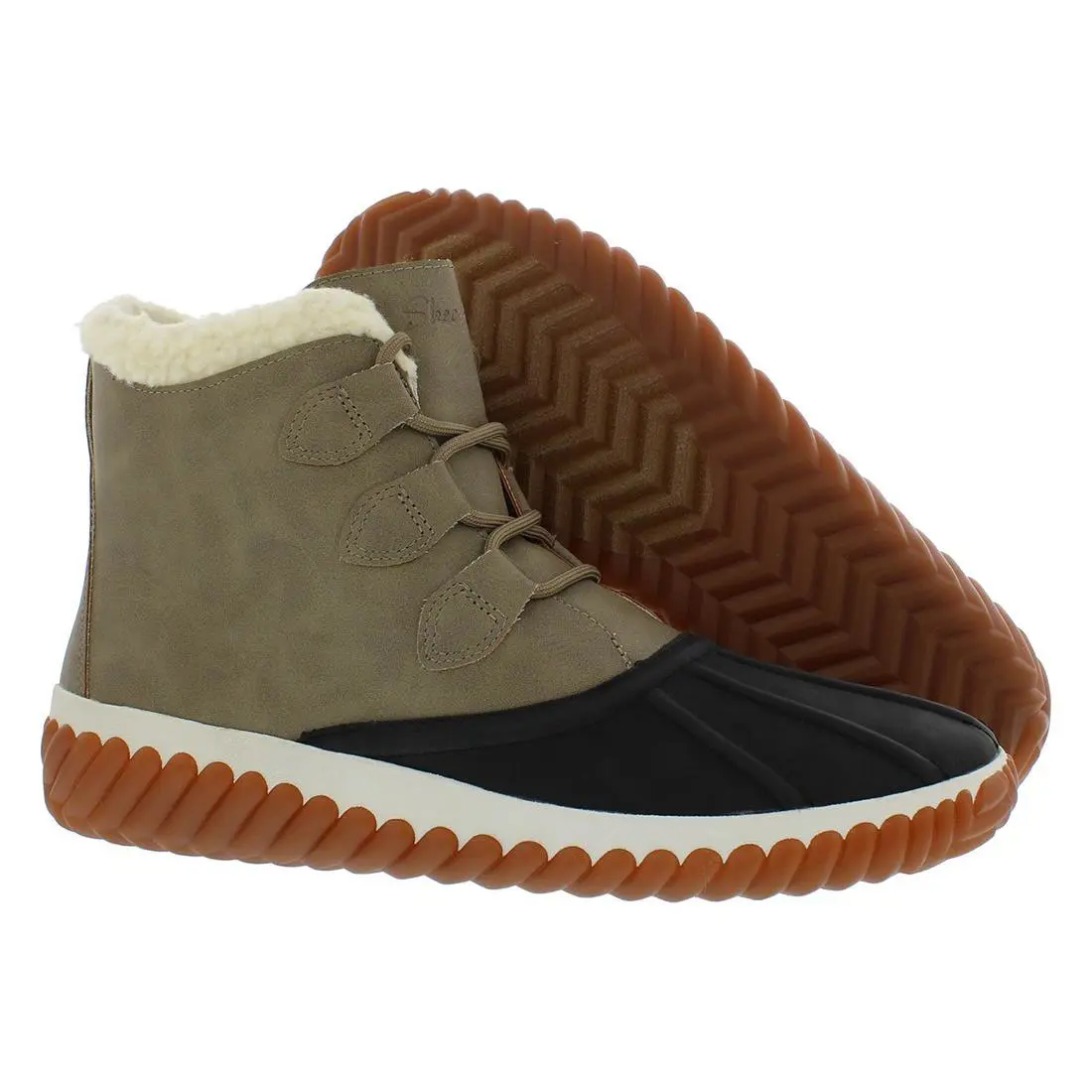 Skechers Jagged Pond Boot Womens Shoes Size 5 Color: Black/taupe