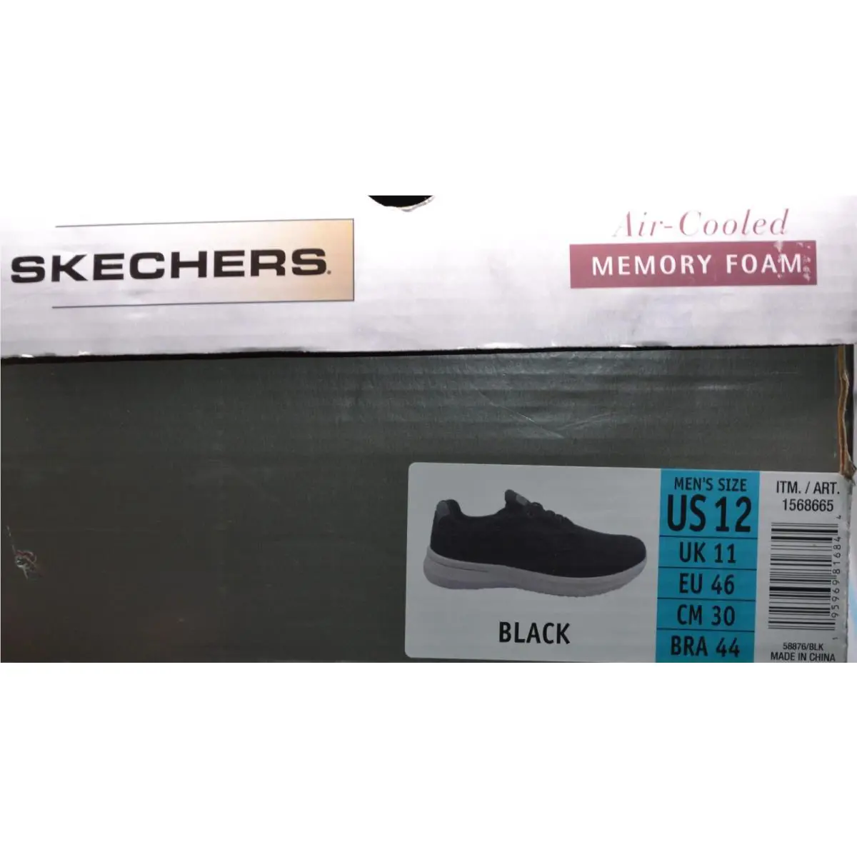 Skechers shoes - Instant Comfort Memory Foam - Instant Comfort Memory Foam - Black 8
