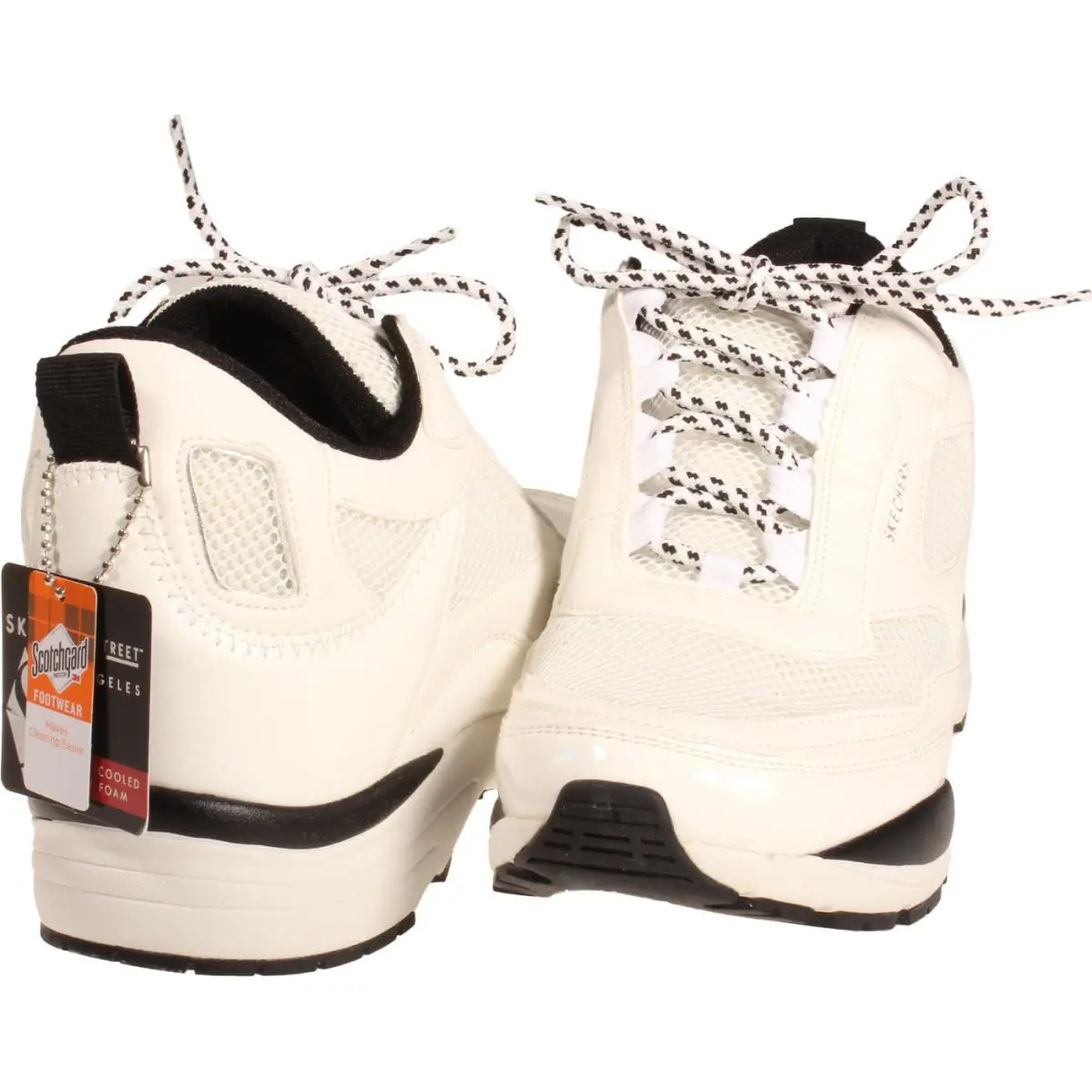 Skechers Street LA Essential - High Strides Womens Sneaker White US Size 10 - White