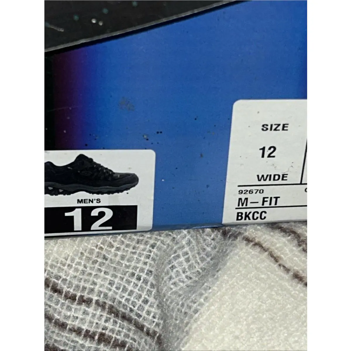 Skechers shoes - Afterburn 12W - Afterburn - BLACK/CHARCOAL (UPC: 0683973781185) 8