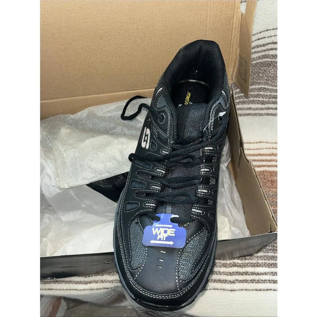 Skechers shoes - Afterburn 12W - Afterburn - BLACK/CHARCOAL (UPC: 0683973781185) 0