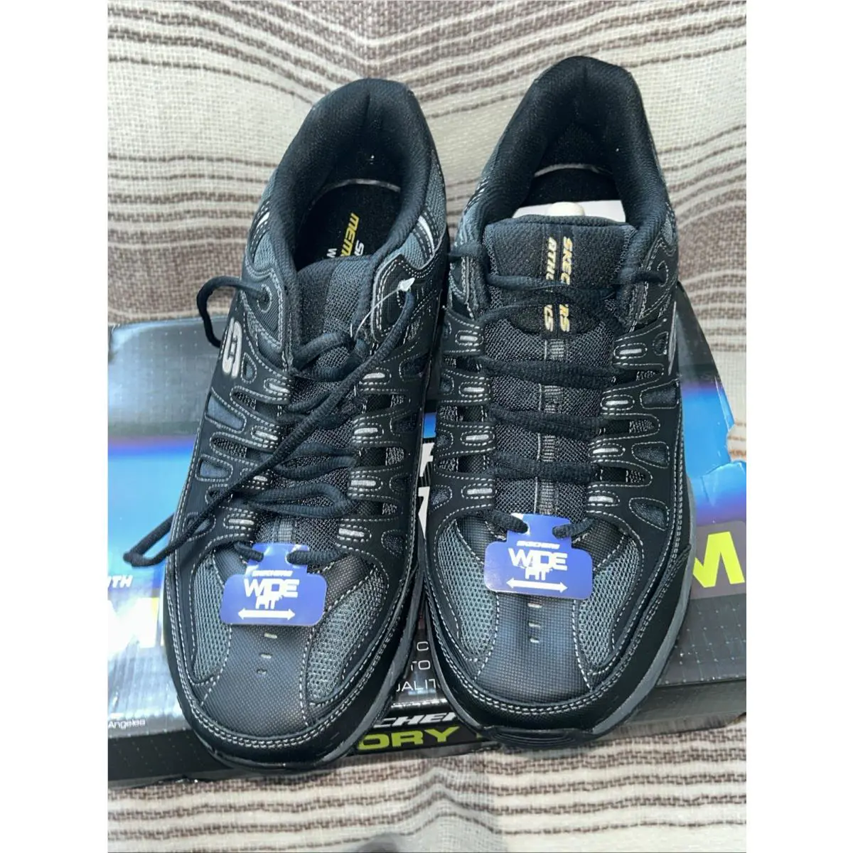 Skechers shoes - Afterburn 12W - Afterburn - BLACK/CHARCOAL (UPC: 0683973781185) 1
