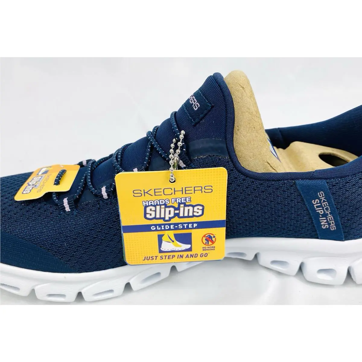 Skechers shoes - SKECHERS Glide-Step Pursuit Slip-ins - Pursuit - 104547 - Navy Blue (UPC: 198376346737) 8