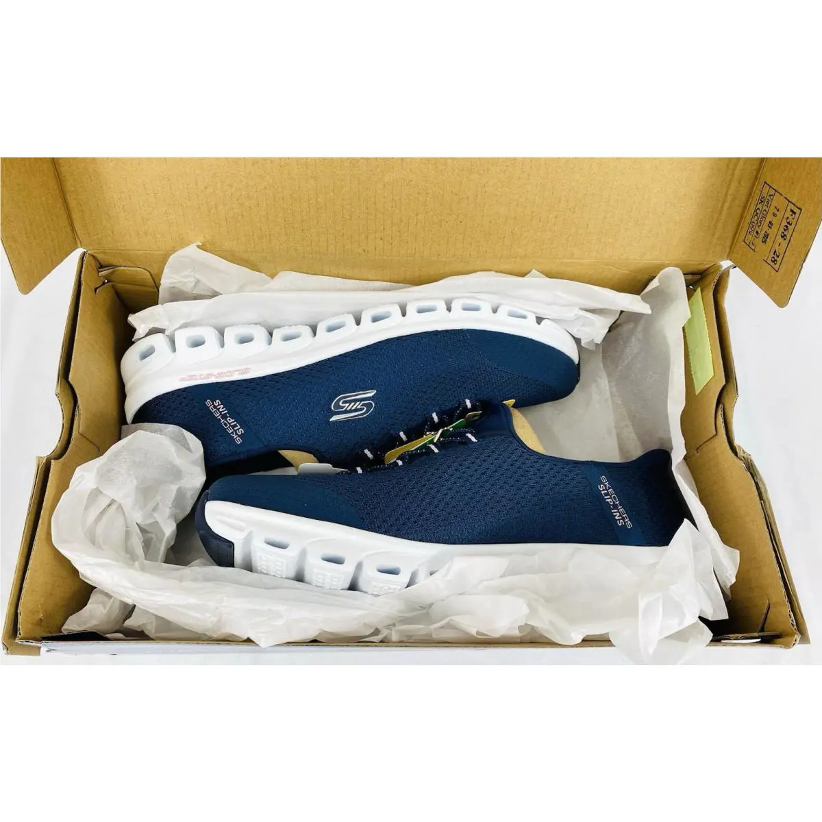 Skechers shoes - SKECHERS Glide-Step Pursuit Slip-ins - Pursuit - 104547 - Navy Blue (UPC: 198376346737) 9
