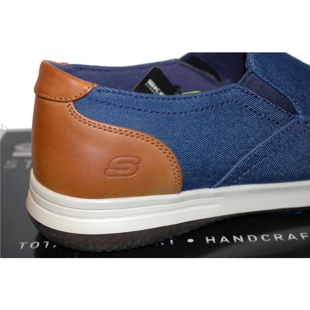 Skechers shoes - Memory Foam Air Cooled - Memory Foam Air Cooled - Blue (UPC: 194428751139) 4