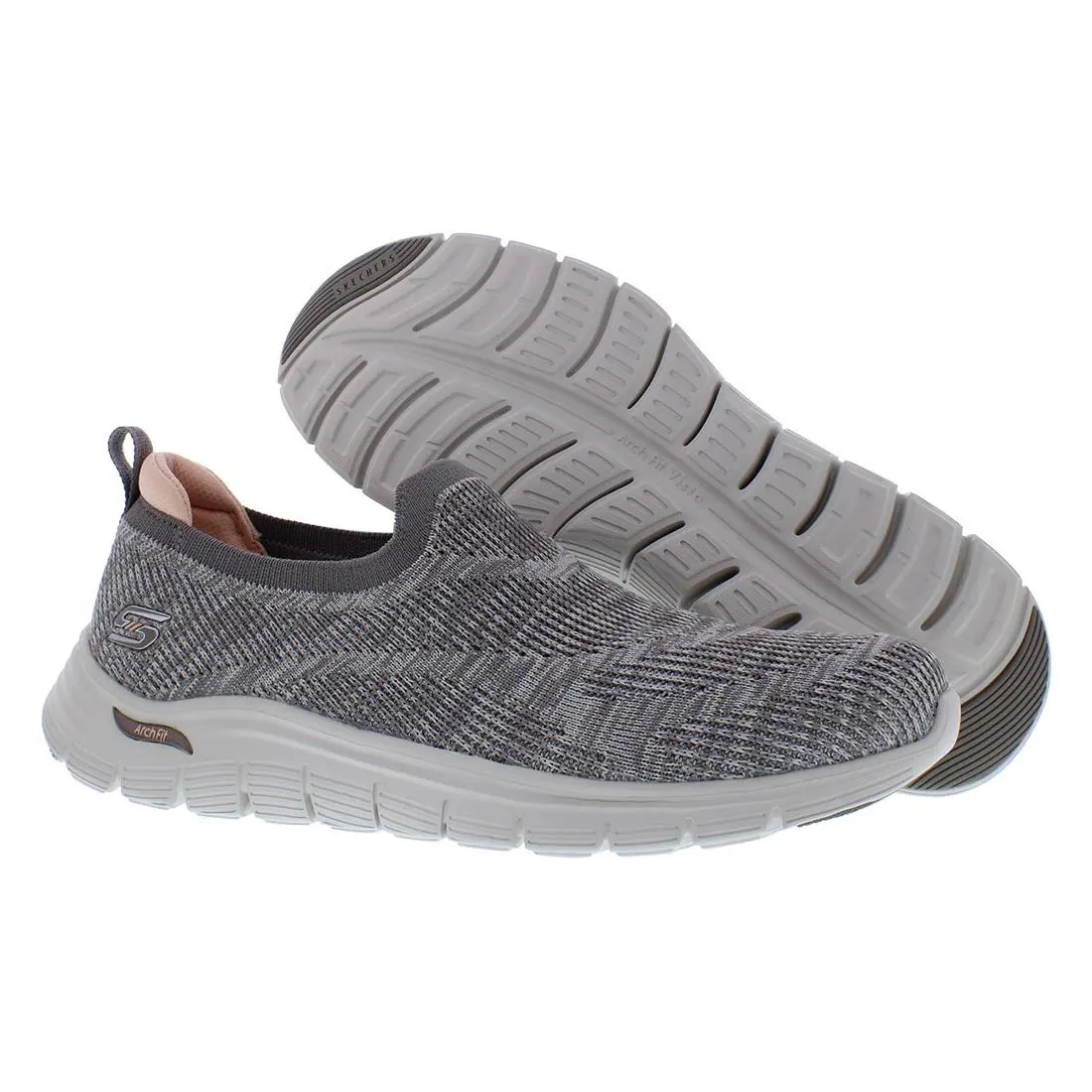 Skechers Arch Fit Vista Inspiration Womens Shoes Size 7.5 Color: Taupe