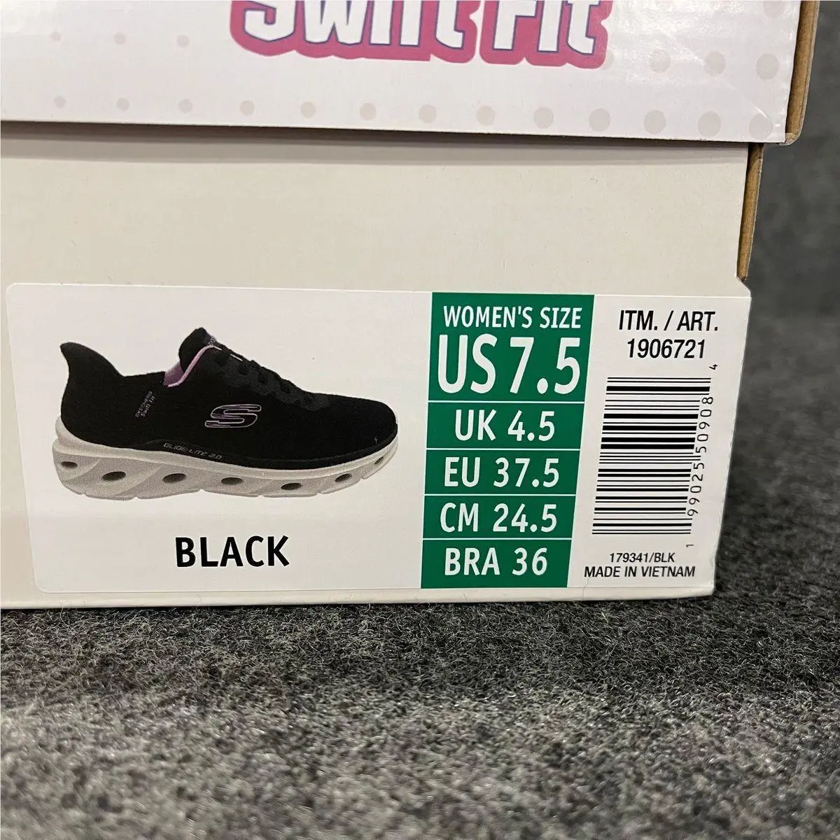 Skechers shoes - VS181242 - vs-181242 - Black (UPC: 199025509084) 2