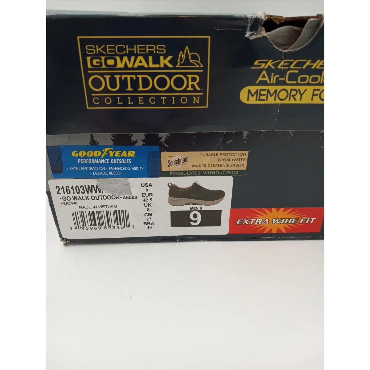 Skechers shoes - SKECHERS GO WALK OUTDOOR - ANDES - 216103WW - Brown 0