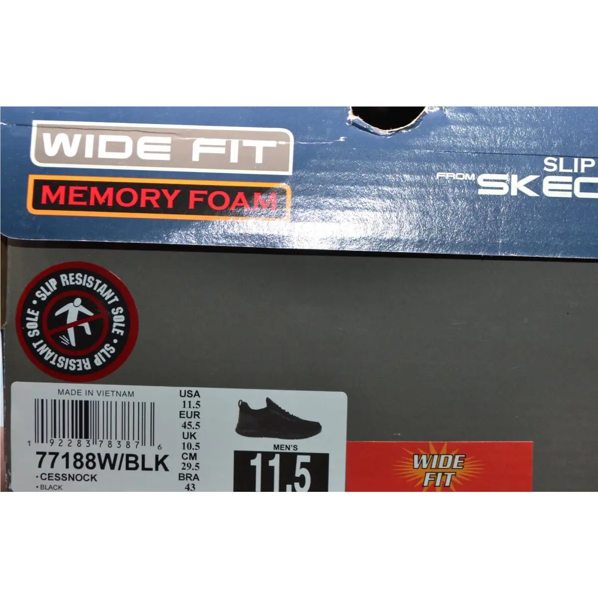 Skechers shoes - Cessnock - Cessnock - Black (UPC: 192283783876) 12