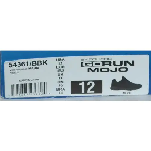 Skechers shoes - Skechers Proformance Go Run Mojo Mania - Black 7