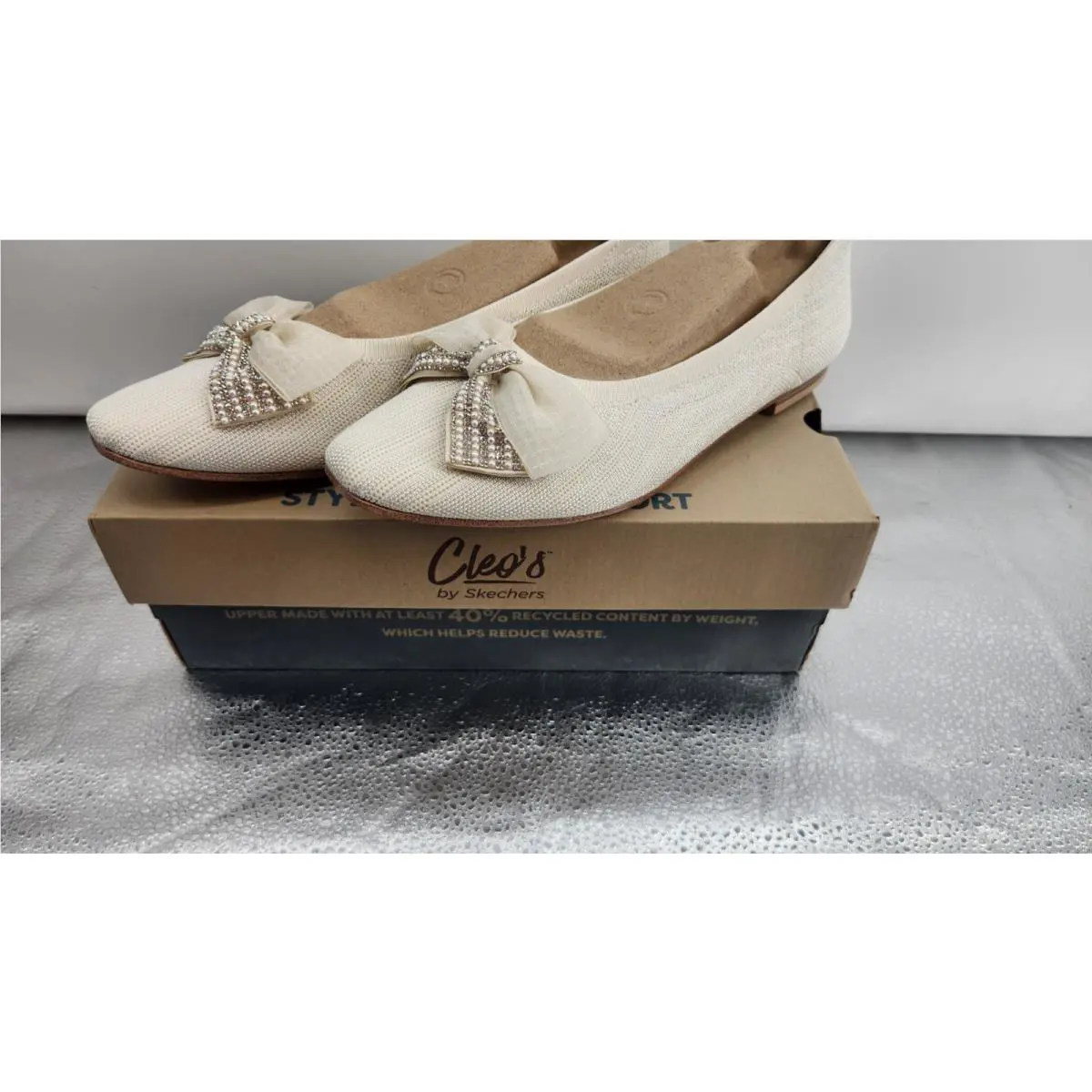 Skechers shoes - Skechers Cleo Snip Radiant Charm - White 0