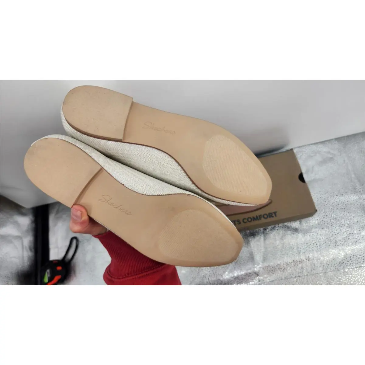 Skechers shoes - Skechers Cleo Snip Radiant Charm - White 3