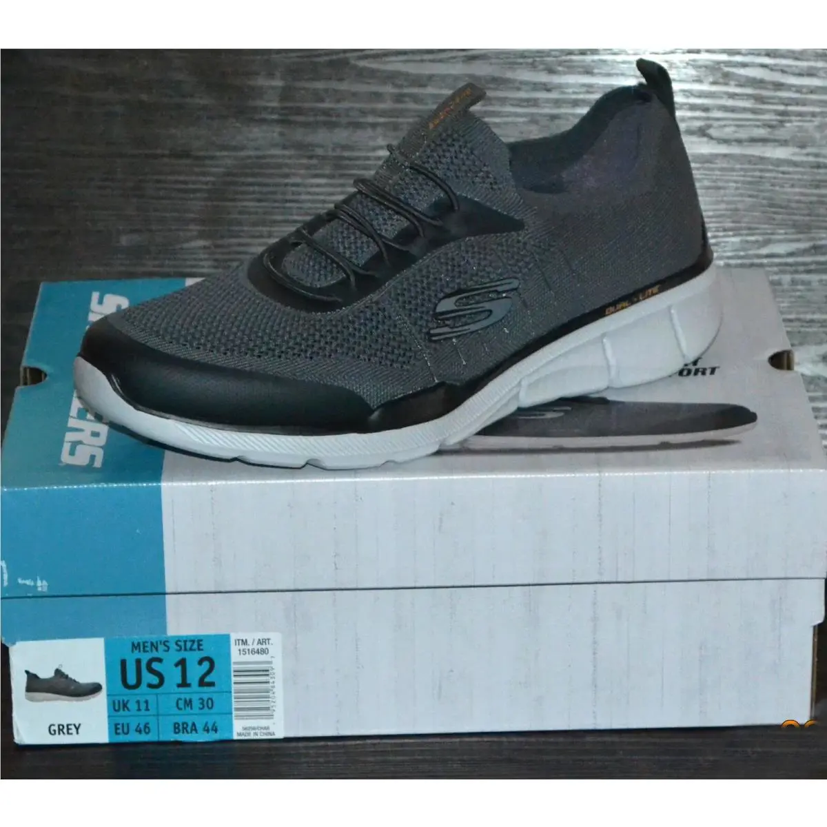 Skechers shoes - Skechers Instant Comfort Memory Foam - Gray (UPC: 195204067987) 8