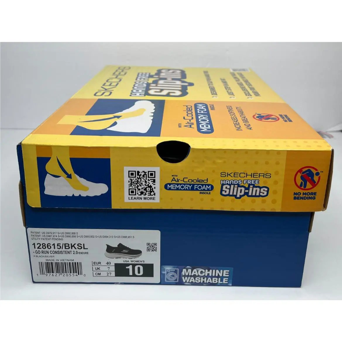 Skechers shoes - Skechers Hands Free Slip-ins - Hands Free - 128615/BKSL - Black (UPC: 197627205540) 5