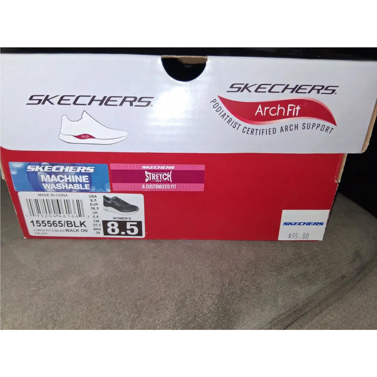 Skechers shoes - Skechers Arch Fit - Arch Fit - Black, Main: Black (UPC: 195204461662) 5