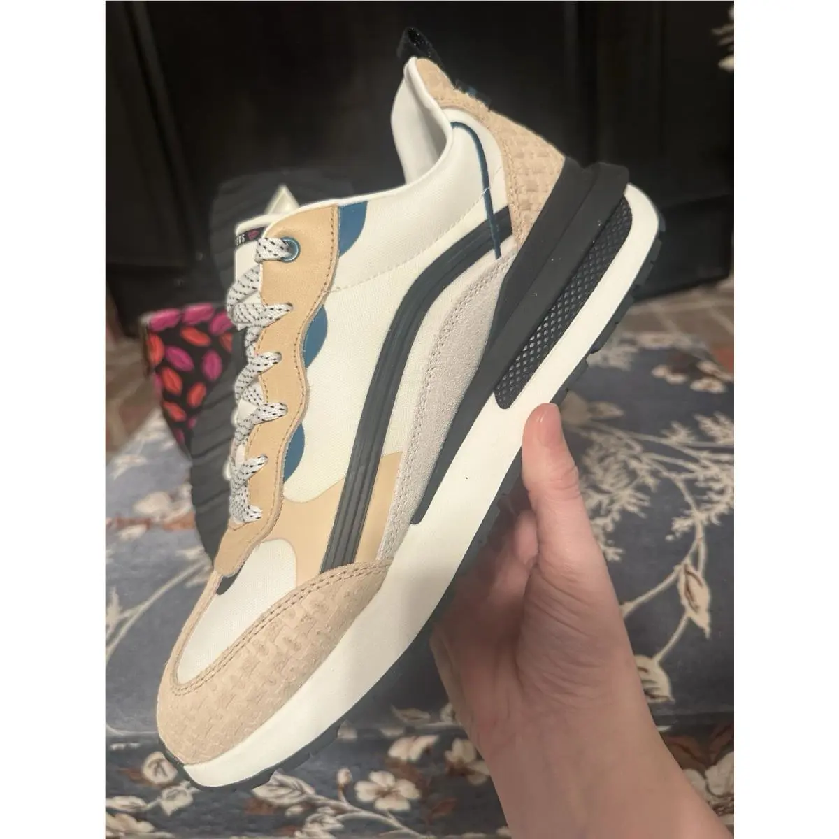 Skechers shoes - Skechers Diane von Furstenberg - Diane von Furstenberg - Natural / Black / Neutral tones 6