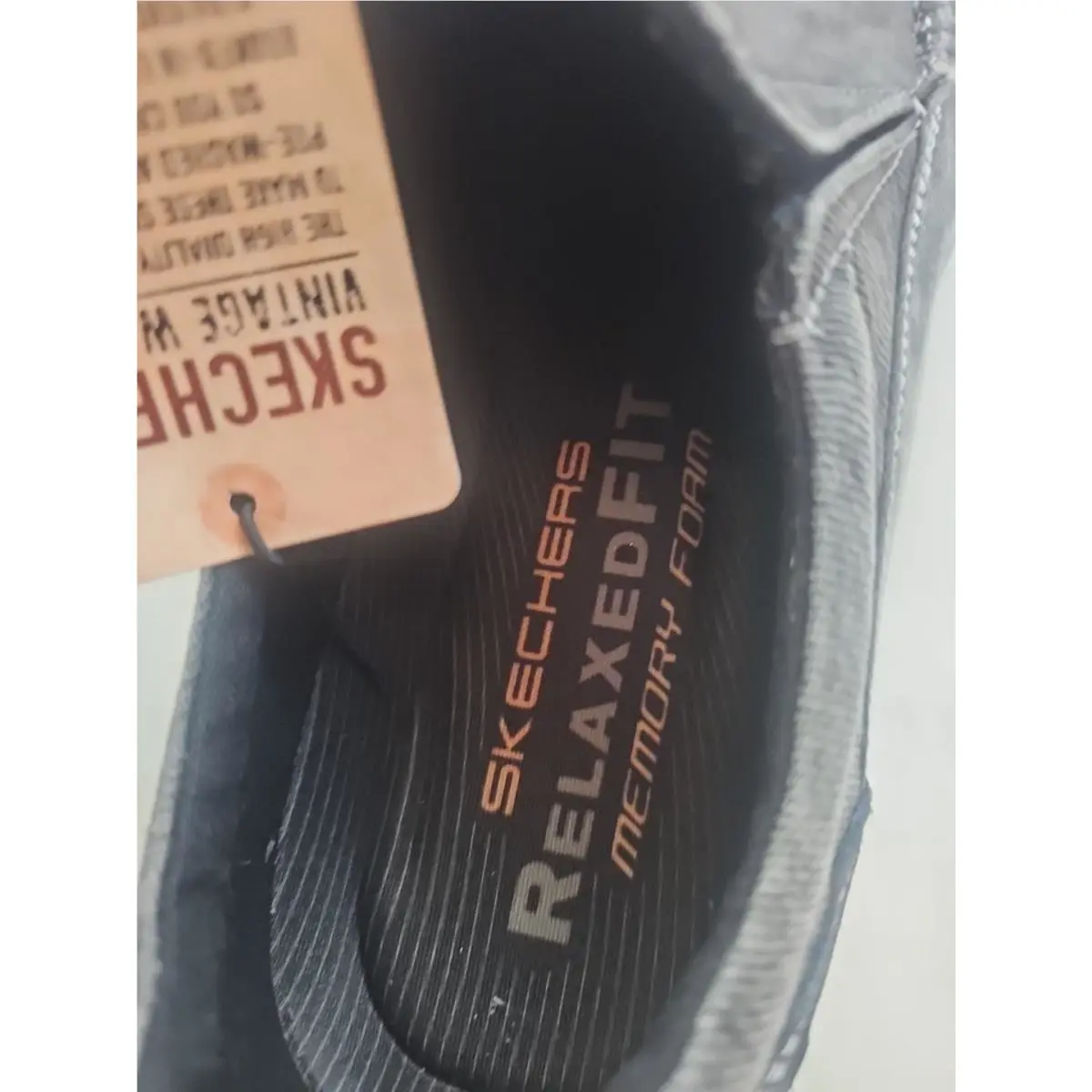 Skechers shoes - Relaxed Memory Foam - Relaxed Memory Foam - Black (UPC: 888222017705) 5