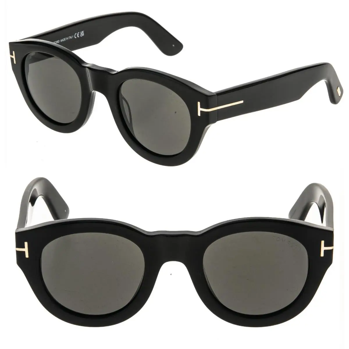 Tom Ford Lucinda FT1212 01A Black Bold Unisex Sunglass 1212 TF1212