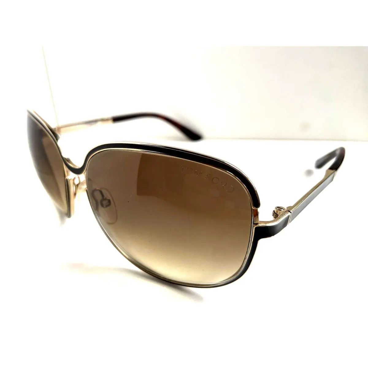 Tom Ford TF 117 Delphine 28F 60mm Oversized Women`s Sunglasses