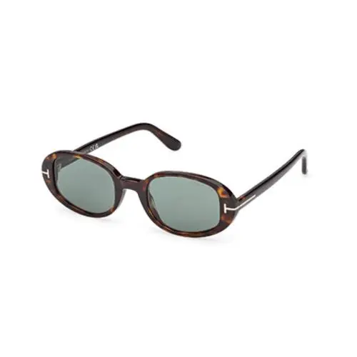 Tom Ford FT1364 Iggy 52N Dark Havana/green Oval Sunglasses