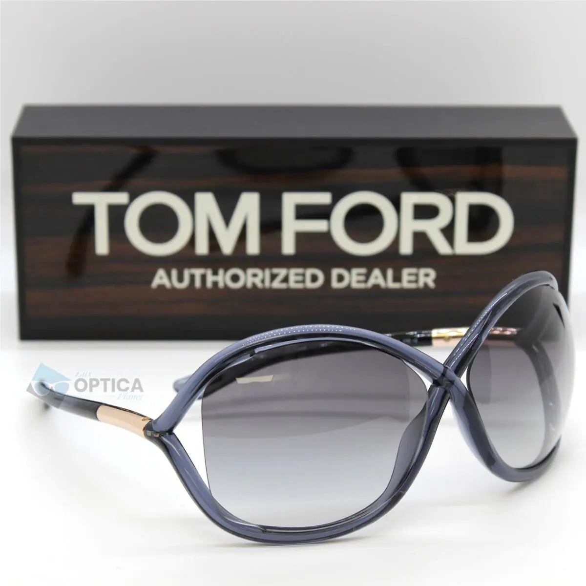 Tom Ford Sunglasses Women Whitney TF0009 B5 Gray Gradient Lenses