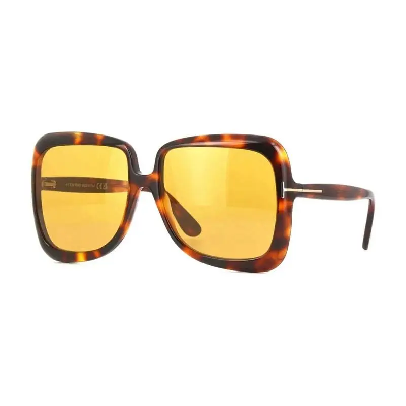 FT1156 Sunglasses Sun Glasses 52E Dark Havana 59mm Women by Tom Ford