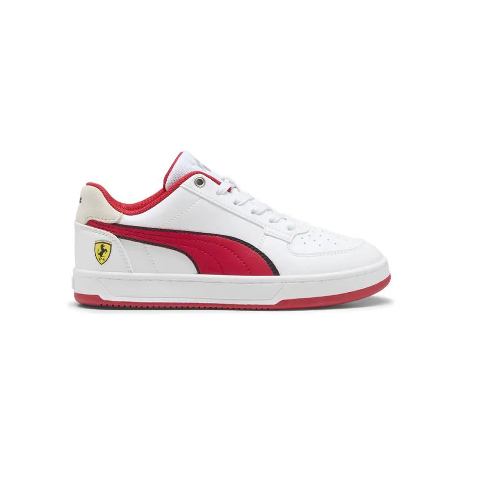 Puma shoes - PUMA Scuderia Ferrari Caven 2.0 Lace Up  Youth - 30893402 - White 5