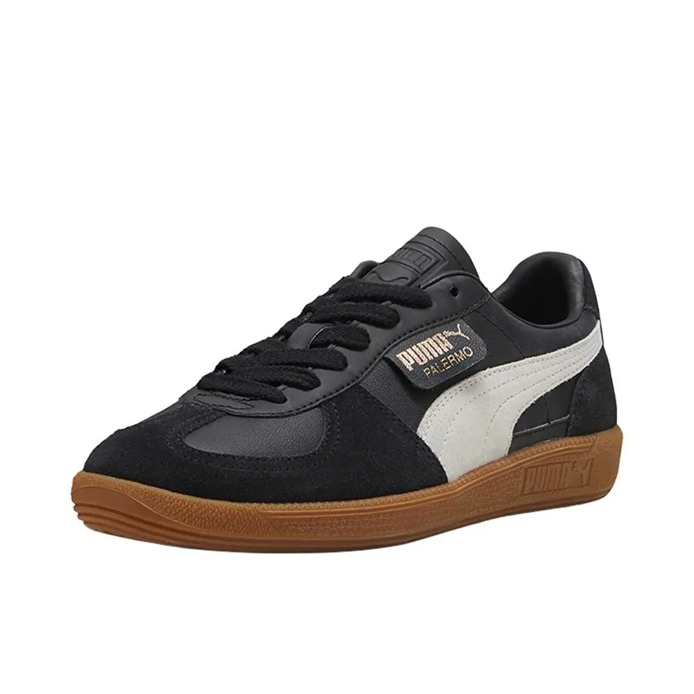 Puma shoes - PUMA Palermo Leather Lace Up - 39764703 - Black 0