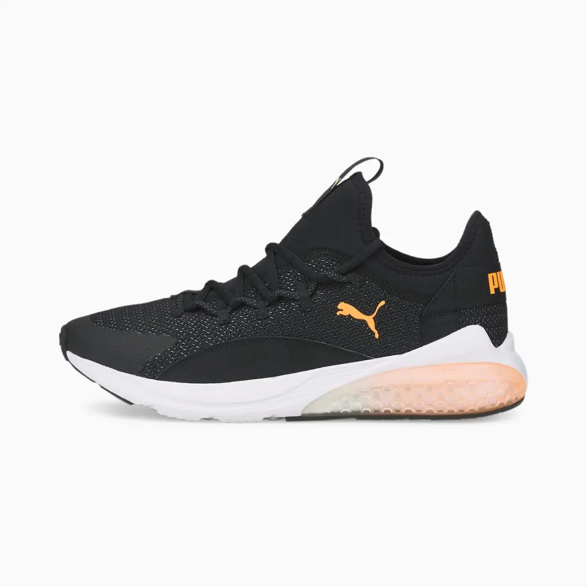 Puma Men`s Cell Vive All Fade Sneakers Shoes Size US 9 10 Black 376283 - Puma Black-Neon Citrus