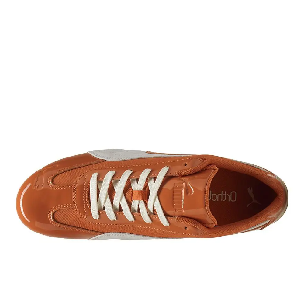 Puma shoes - PUMA Speedcat Patent Lace Up - 40437302 - Orange 2