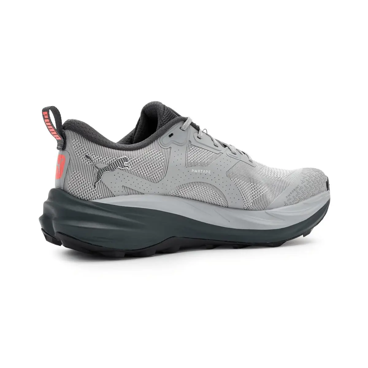 Puma shoes - Grey Echo/Red Glamour 1