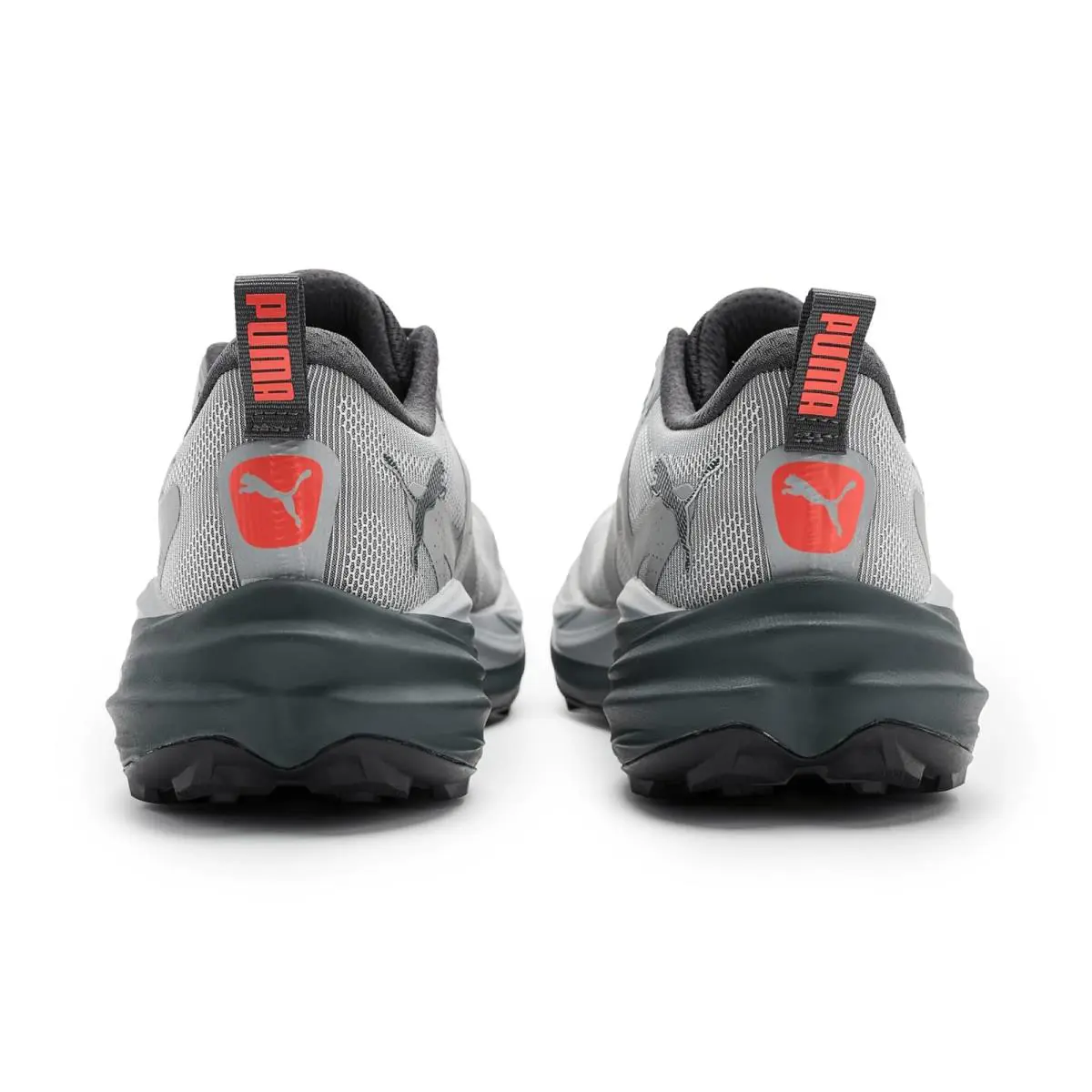 Puma shoes - Grey Echo/Red Glamour 5