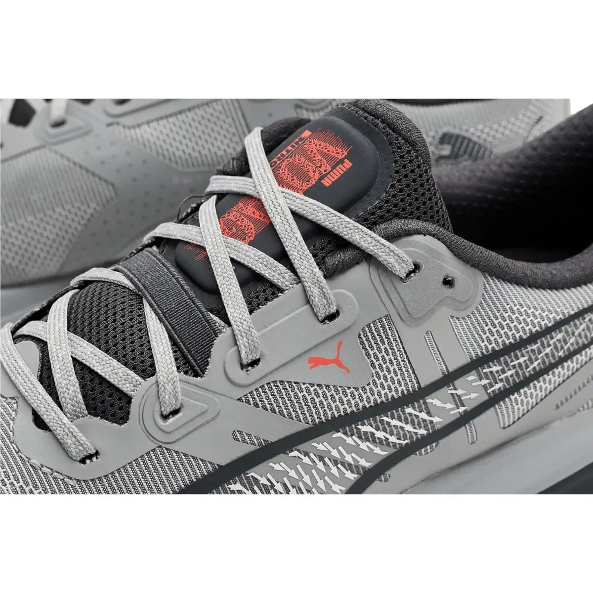 Puma shoes - Grey Echo/Red Glamour 4