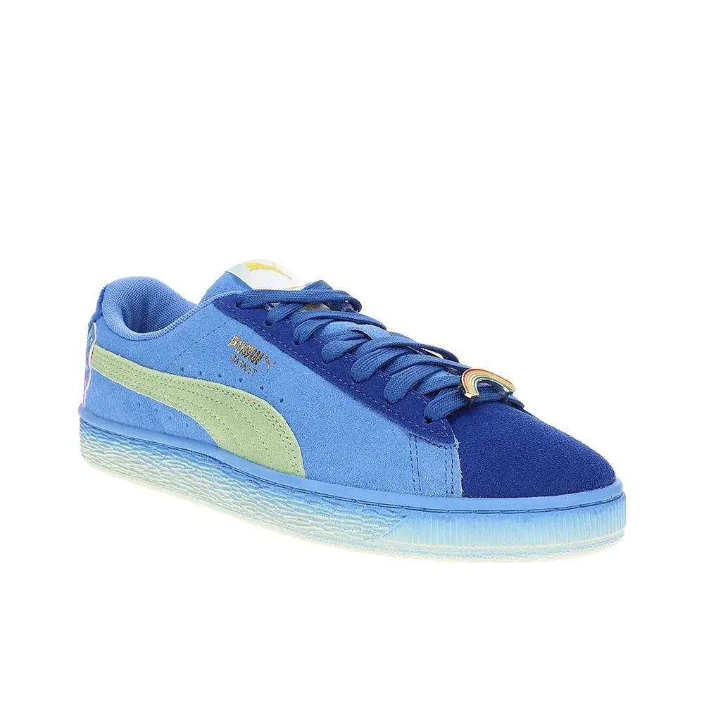 Puma shoes - PUMA Basket Grumpy Grouchy Lace Up - 40690201 - Blue 0