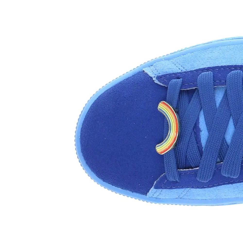 Puma shoes - PUMA Basket Grumpy Grouchy Lace Up - 40690201 - Blue 5
