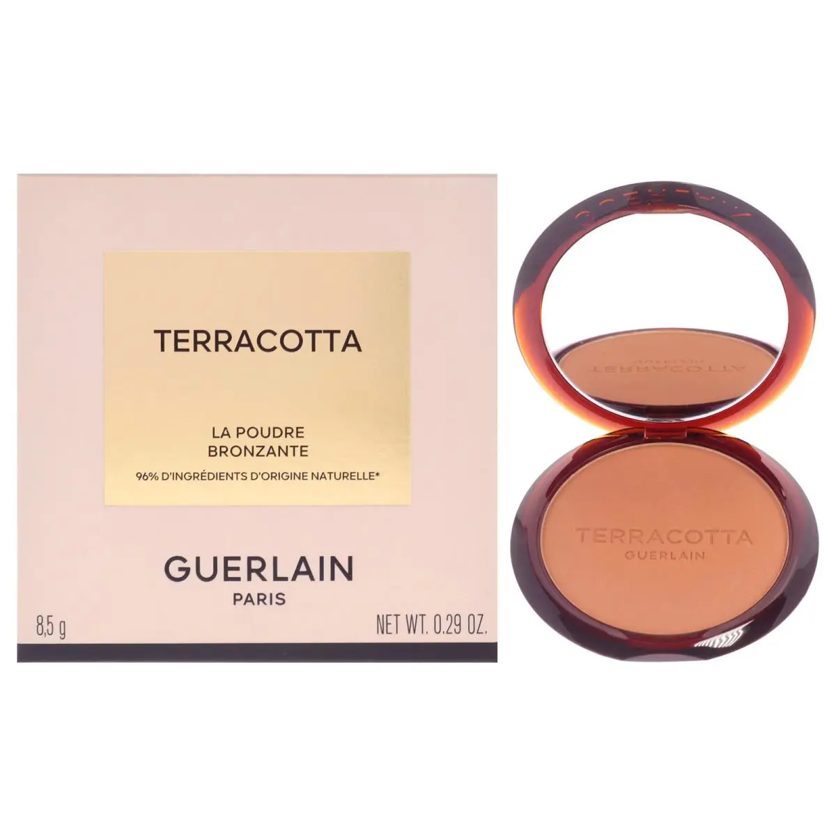 Guerlain The Bronzing Powder 96 Percent Naturally-3 Medium Warm - 0.29 oz