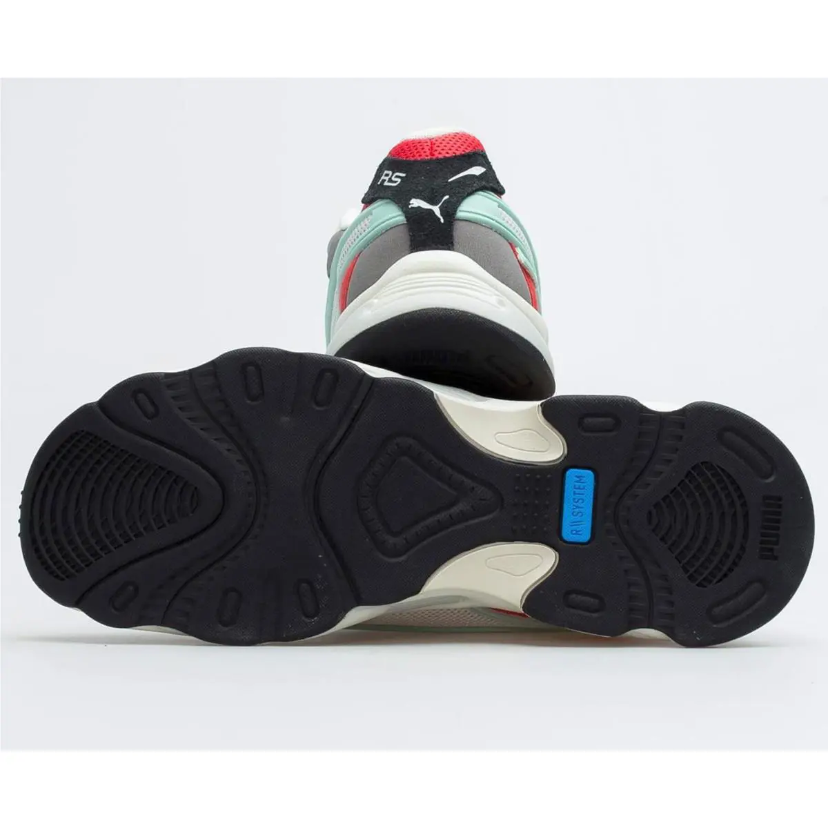 Puma shoes - PUMA RS - 375152-02 - White/Vaporous Grey/Energy Blue 6