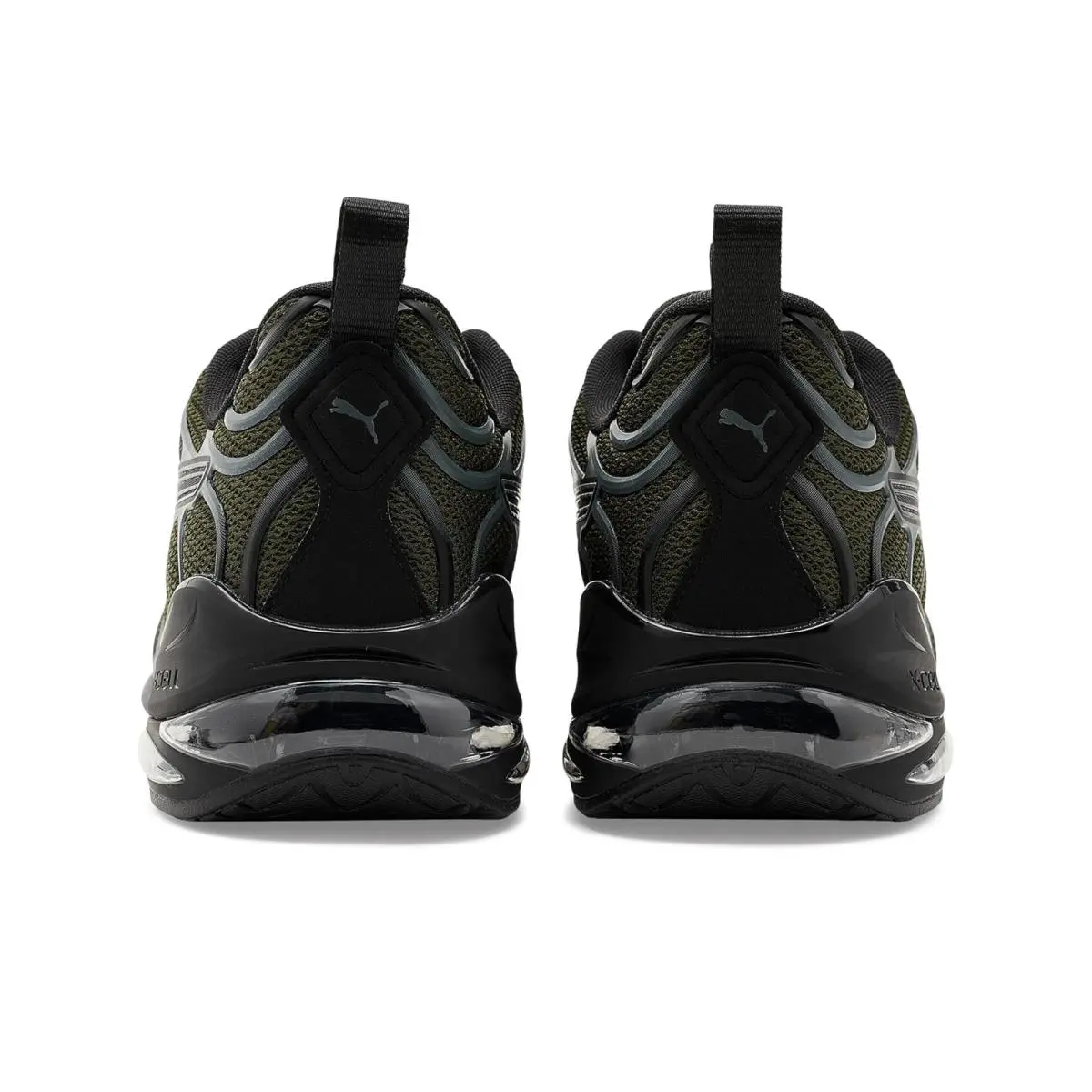 Puma shoes - Dark Olive/Puma Black/Apple Spritz 12