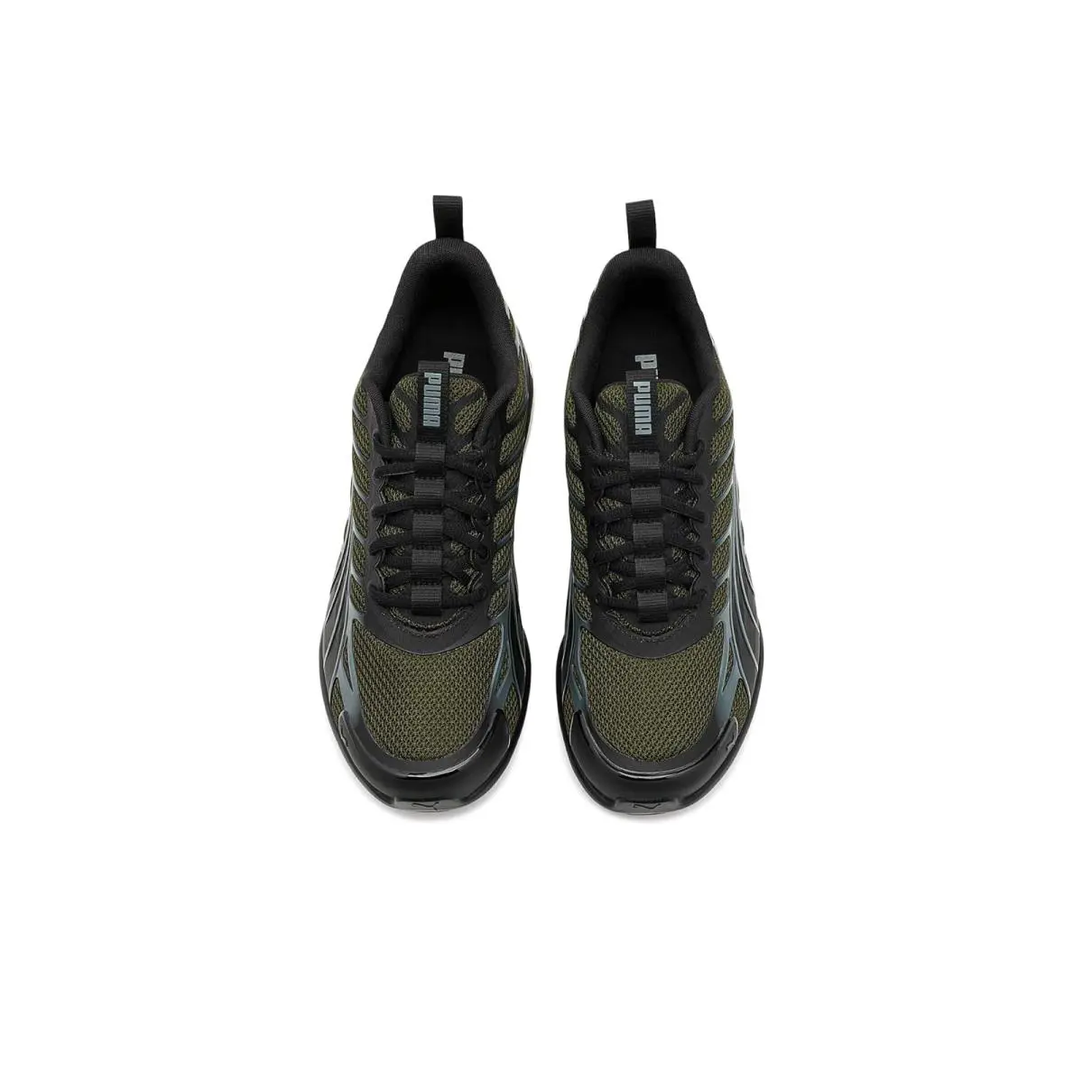 Puma shoes - Dark Olive/Puma Black/Apple Spritz 21